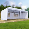 Us84c-117wt0143 Outsunny Outdoor Gazebo Canopy Wedding Party Tent With 842525133562