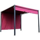 Us84c063wr0131 Outsunny Steels Outdoor Retractable Pergola Gazebo Shade Backyard 842525121538