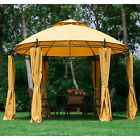 Usx-01-08680141 Outsunny Round Dome Patio Gazebo Outdoor Sun Shelter 842525117593