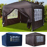 Usx-100110-0670141 Outsunny Easy Pop Up Gazebo Canopy Party Tent With Sidewalls