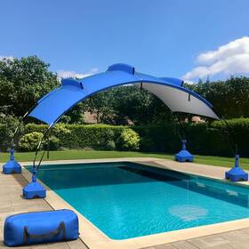 Yh-gz-001 Uthfy 18ftx9ft Floating Pool Canopy Sun Shade Shelter