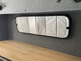 Van Essential Bunk Window Covers 33inch X 10inch Crl Slider Cool Gray