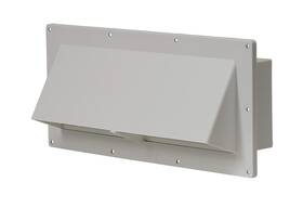 V2111-13 Ventline Polar White Horizontal Exterior Wall Vent 1