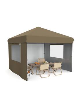 Qsyiylvd6tv08nmsvzgkpgh1fbr Verisshade 3 Removable Sidewalls 10x10 Pop Up Canopy Tent Outdoor Heavy Duty Comm