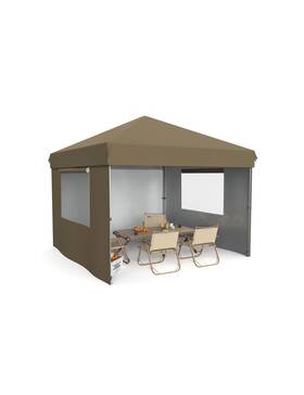 Zdp-10-kh-3 Verisshade 10x10 Pop Up Canopy Tent Outdoor With 3 Removable Sidewalls Heavy Duty