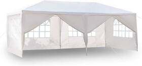 Veryke 696575660123 10 X 20 Ft Outdoor Gazebo Canopy White Waterproof Wedding Party Tent &