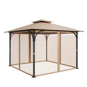 Vevor 197988125679 Gazebo Netting Replacement Fit Most 10 X 7 Ft Curtain Outdoor Gard