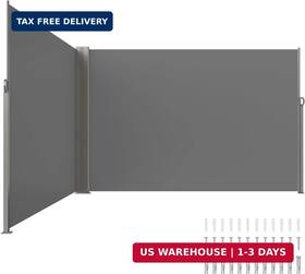 Vevor 197988164890 Retractable Side Awning 79 X 236 In Outdoor Folding Privacy Screen Water