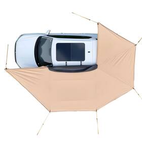 Vevor 197988173038 270 Degree Awning With Bulit-in Led Lights 133 Sq.ft Driver Side Vehicle