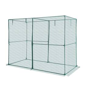 Vevor 197988176985 Crop Cage 7.8x3.9x5.9 Ft Plant Protection Tent With Zippered Door Wind-resistant