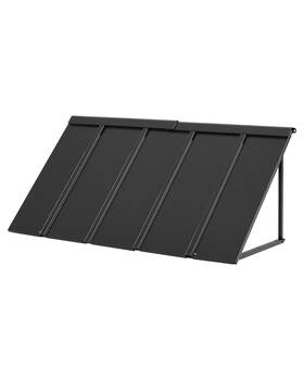Vevor 197988677574 Window Awning Door Canopy 56x24 In Outdoor Steel Front Awnings