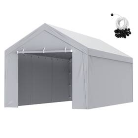 Ckpb10x20fth27h20 Vevor Carport Replacement Canopy Car Shelter Top Side 10x20ft Frame Not Included