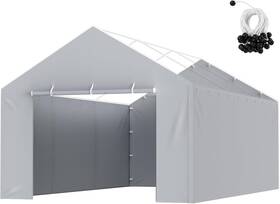 Ckpb12x20fthj9ule Vevor Carport Replacement Canopy Car Shelter Side Wall Tent 12 X 20 Ft Grey