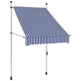 145829 Vidaxl Manual Retractable Awning With Hand Crank Patio Sunshade Outdoor Garden V