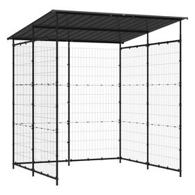 150780 Vidaxl Storage Shed Outdoor For Backyard Patio Lawn Steel Black