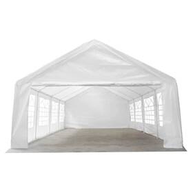273763 Vidaxl Gazebo Canopy Tent Patio Pavilion Wedding Party Sun Shelter White