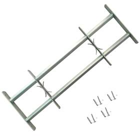 3057509 Vidaxl 2x Adjustable Security Grilles For Windows 39.4 Inch -59.1 Build Accessory