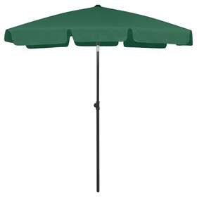 314720 Vidaxl Outdoor Umbrella Height Adjustable Parasol Tilting Garden Sunshade