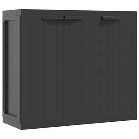 364207 Vidaxl Outdoor Storage Cabinet Utility Cupboard Garden Patio Furniture Pp