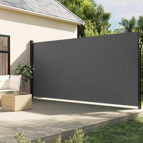 4004488 Vidaxl Retractable Side Awning Patio Sun Shade Freestanding Privacy Screen