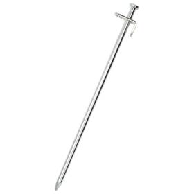 4009357 Vidaxl Tent Pegs 24 Pcs 11.8 Inch 0.31 Galvanised Steel