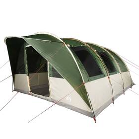 4009422 Vidaxl Camping Tent Tunnel 5-person Green Waterproof