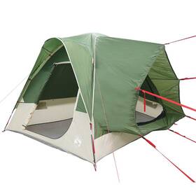 4009494 Vidaxl Car Tent 4-person Green Waterproof