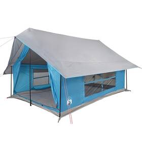 4009540 Vidaxl Camping Tent 5-person Blue Waterproof