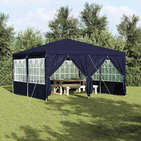42003426 Vidaxl Party Tent Blue And White 400 X 266 Cm