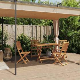 48054 Vidaxl Gazebo Canopy Tent Patio Pavilion Sunshade With Curtains Cream Steel