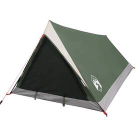 94363 Vidaxl Camping Tent 2-person Green Waterproof Shelter