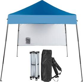 Vingli 111609345284 6x6 Ft Pop Up Canopy Tent Outdoor Small Gazebo With Backpack Patio Slan