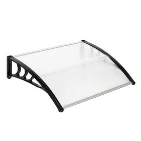 Vingli 810158420243 Window Awning Door Canopy Exterior 30 Inch X 40 Awnings For Doors Polycarbonate