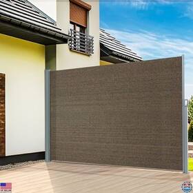 Kw-04 Visit The Kanagawa Store 71 Inch X 118 Mocha Retractable Awning - Waterproof Uv-resistant Shade