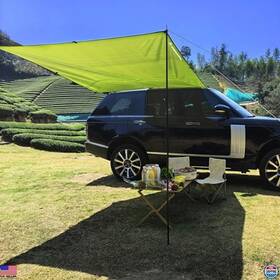 Ra3x2green Visit The Workkool Store Green Awning Tarp 10x6.56ft Waterproof Sun Shade And Shelter For Camping/vehicles