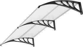 Vh1570ca Vivohome Polycarbonate Window Door Awning 40 Inch X 80 Transparent
