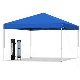 Voysign 774980206386 10x10 Pop Up Canopy Tent Outdoor Instant Sun Shelter - Blue Included