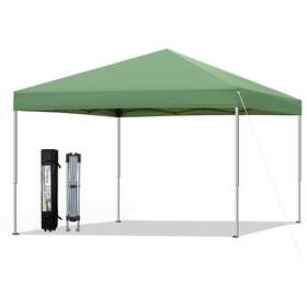 Voysign 774980206393 10x10 Pop Up Canopy Tent Outdoor Instant Sun Shelter - Green Included 1 X R