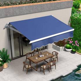 Vuyuyu 770456316511 8.2ftx6.5ft Patio Awning Retractable Cover Sunshade Shelter Outdo