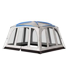 Wakeman 194189271082 Outdoors Screened-in Gray Canopy Tent 14 X 12 Camping Backyard Sc
