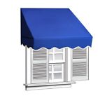 Waw4x2blue30 Aleko Window Awning Door 013964831627