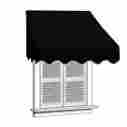 Waw8x2black81 Aleko 8 Ft W X 2 D Awning