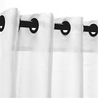 Cur96vngr Weathersmart Outdoor Grommets Curtains White Sheer