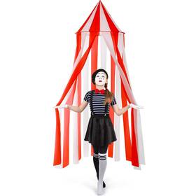 Zuo-wesnoy-0311 Wesnoy Halloween Carnival Circus Tent Red And White Indoor Reading Nook Hanging Par