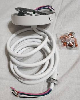 Cmc-cs-8ft-wh Westgate Led Suspension Cable Assembly Only 5 Wire For - White