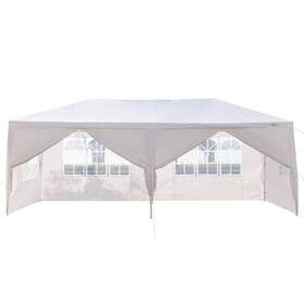 X240 Winado 938131185665 Canopy 102 Inch X120 White 4 Sidewall 2 Doors Collapsible Heavy Duty