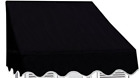 Window4x2bla Aleko 4x2 Black Window