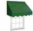 Window6x2green Aleko Green Window Awning Door Canopy Protect Sun Shading Rain Decorator 6 X 2