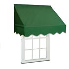 Window8x2green Yozos Bedroom Furniture Window Awning Door Canopy Decorator 8 Feetx2 Feet Green Aleko 013964831405
