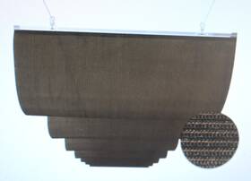 Arc16e0412bw Windscreen4less Retractable Shade Canopy Replacement Cover 4ftx12ft Brown